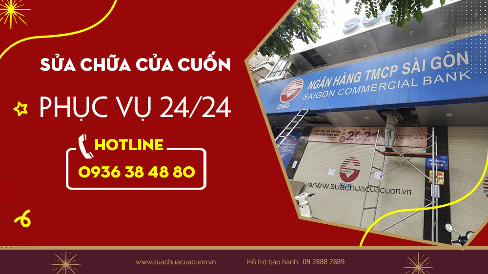 Cửa cuốn của bạn ở Hà Nội đang cần sửa chữa? Chúng tôi là đơn vị chuyên nghiệp trong lĩnh vực sửa chữa cửa cuốn. Đội ngũ kỹ thuật viên của chúng tôi sẽ giúp bạn sửa chữa đúng và kịp thời. Hãy xem hình ảnh để biết thêm chi tiết.